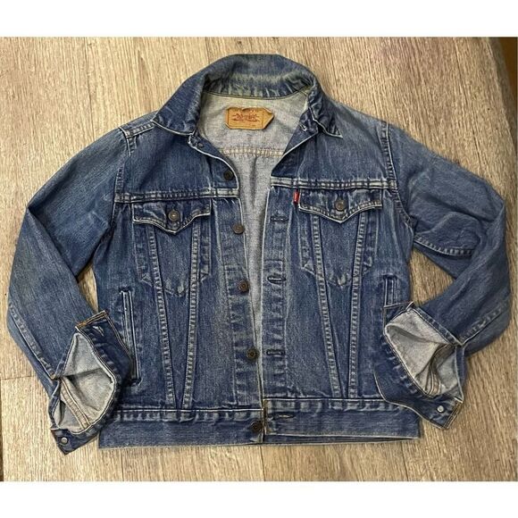 Levi’s Jackets & Blazers - Levi’s Denim Trucker Jacket 18 Women’s Red Tag Vintage